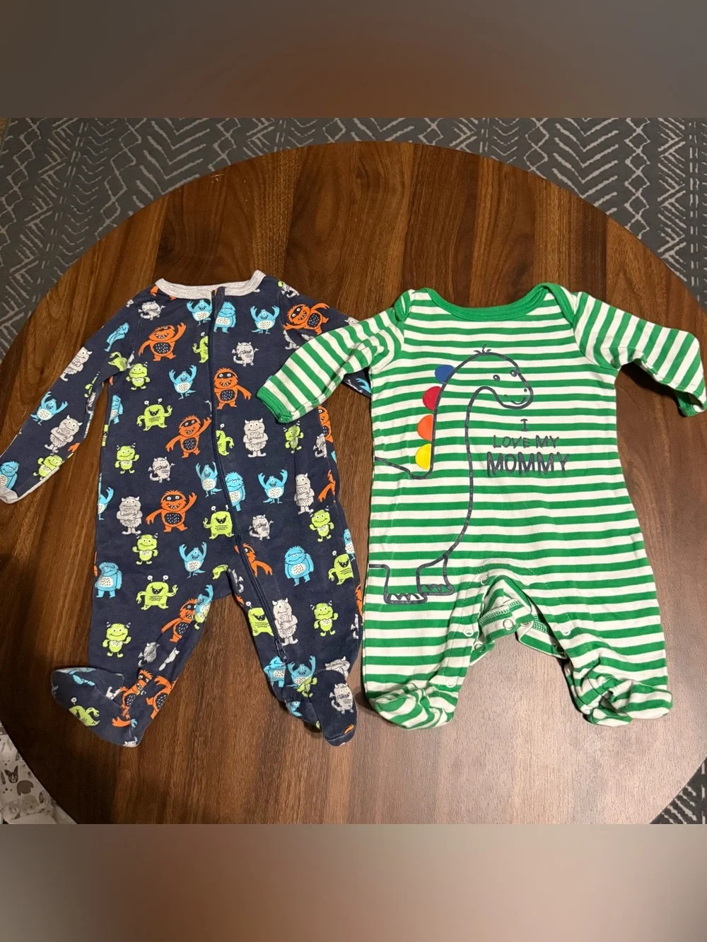 Baby boy sleeper set